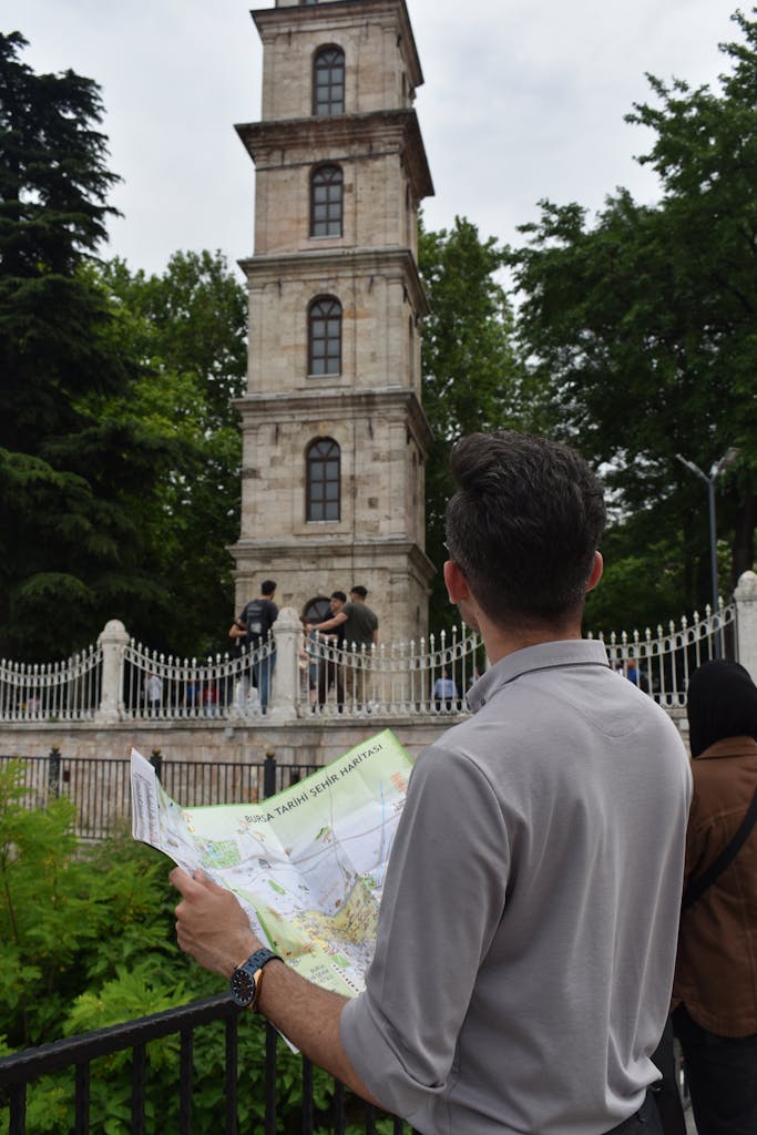 Tophane Clock Tower in Bursa